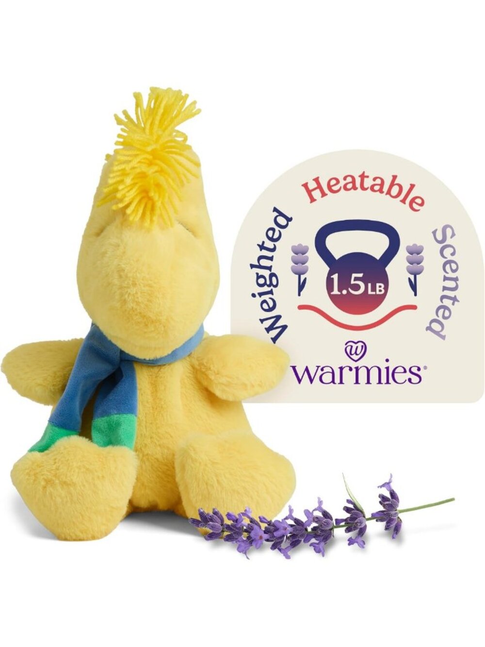 Microwavable Weighted Stuffed Animal - Cozy Plush Toy for Warmth & Comfort